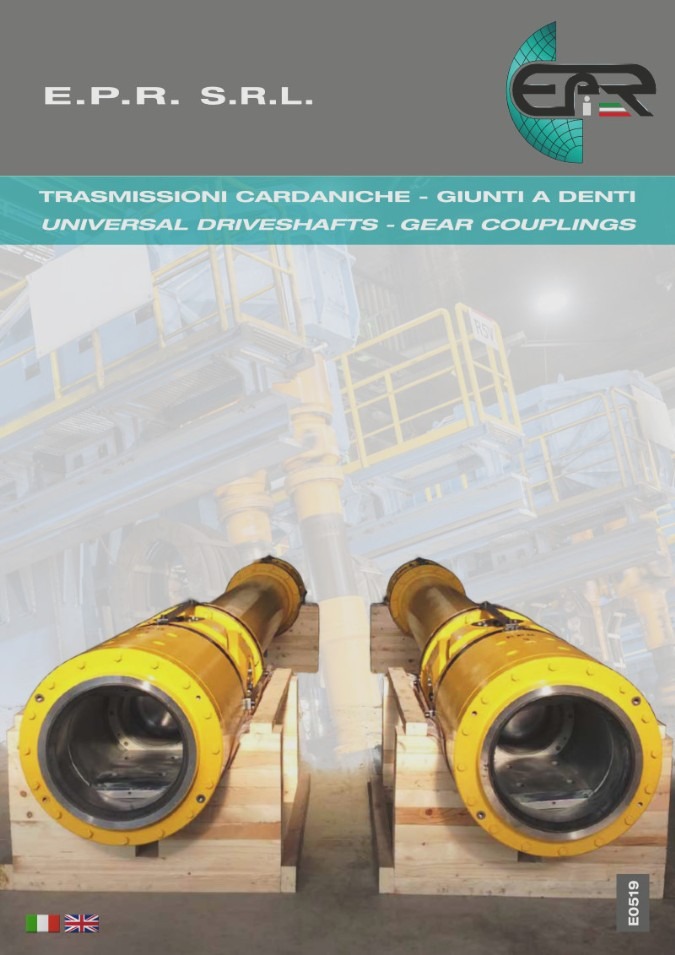 Copertina Catalogo E.P.R. Srl