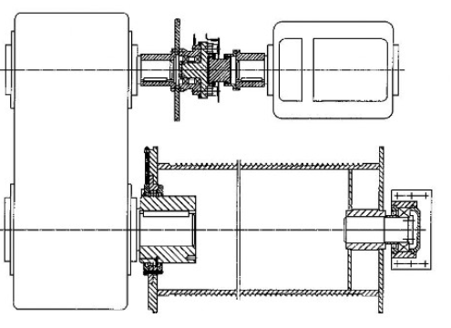 Disegno Tecnico Giunto a Tamburo